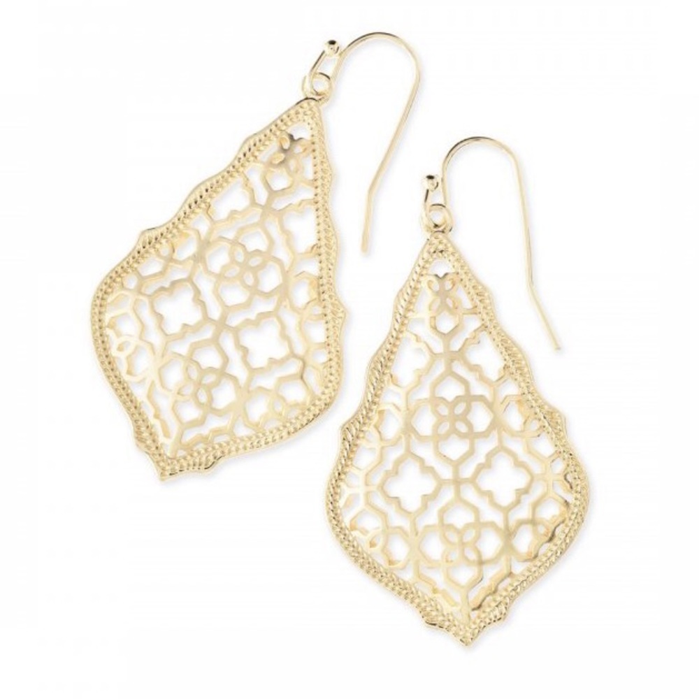 ✨New Kendra Scott Addie Gold Drop Earrings Gold✨